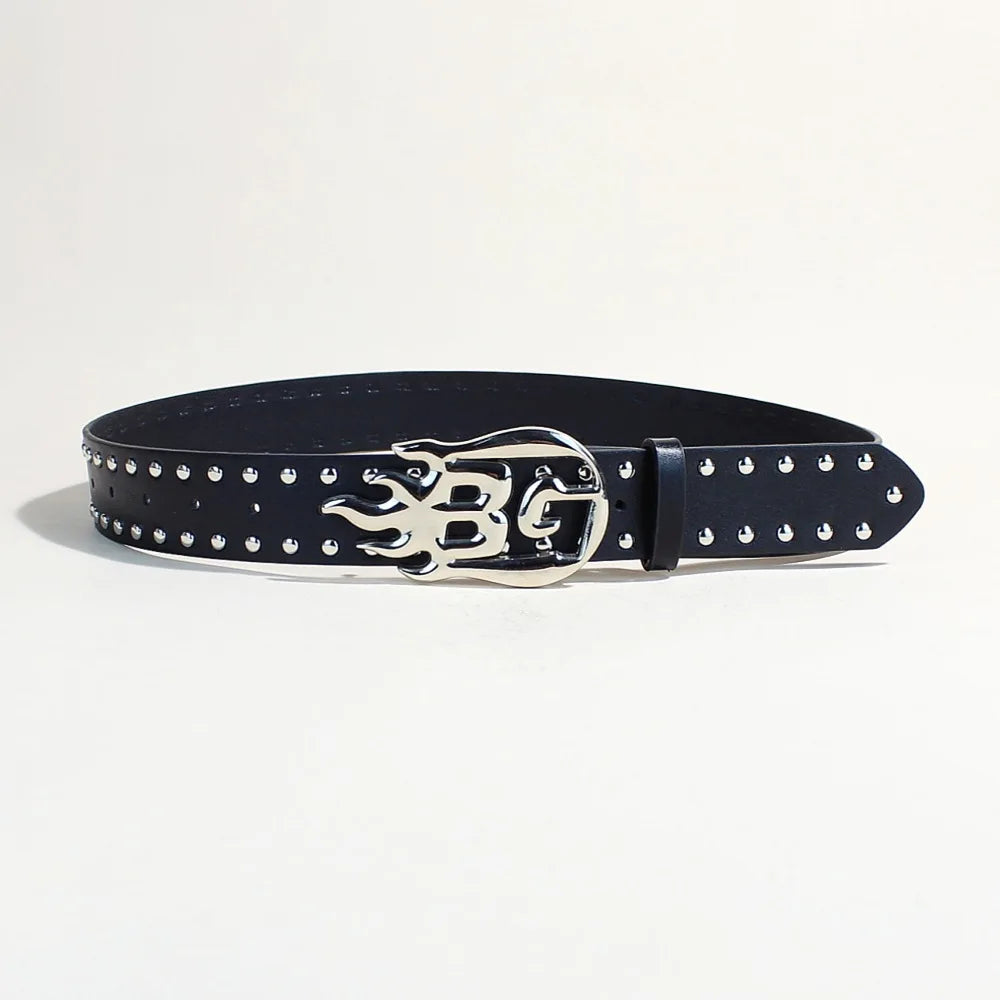 Y2K Flame Belt