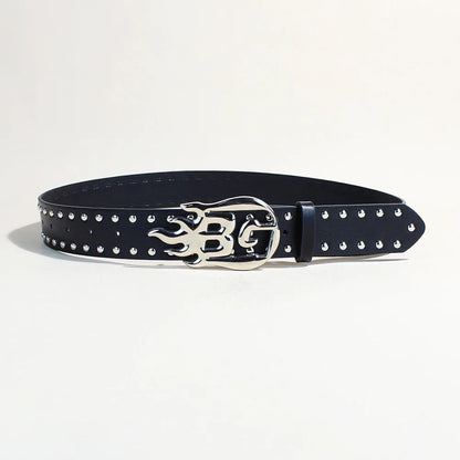 Y2K Flame Belt