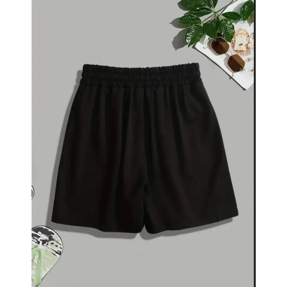 baggy breathable sweat shorts