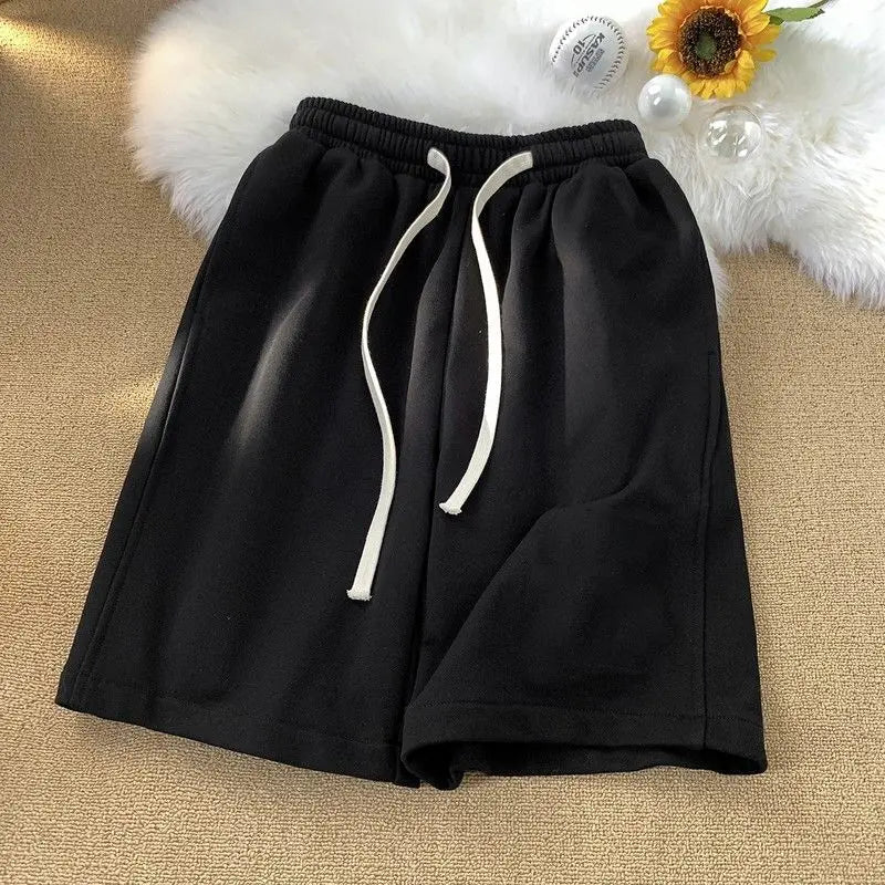 baggy breathable sweat shorts