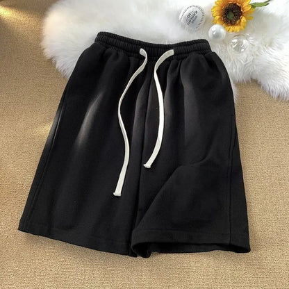baggy breathable sweat shorts