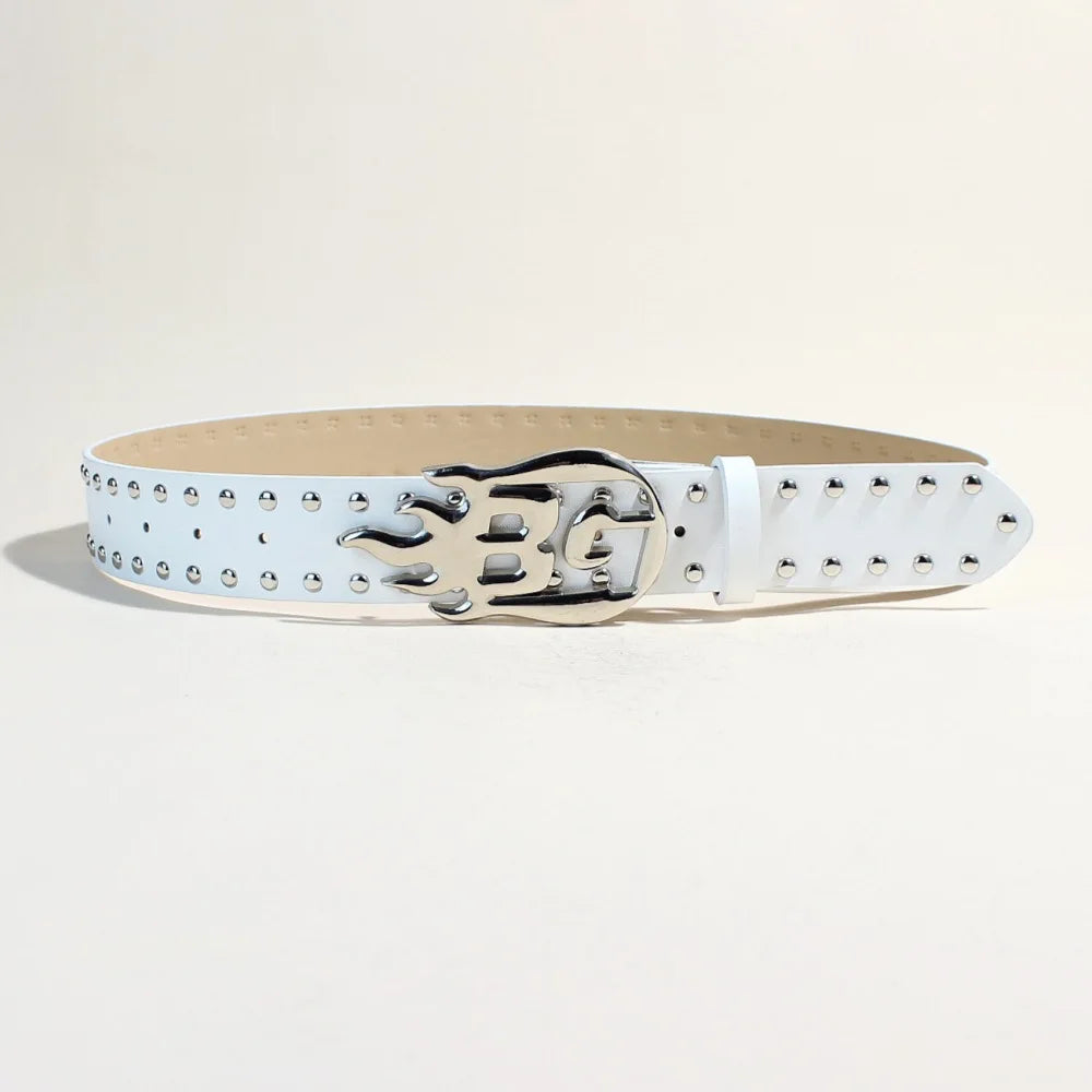 Y2K Flame Belt