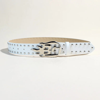 Y2K Flame Belt