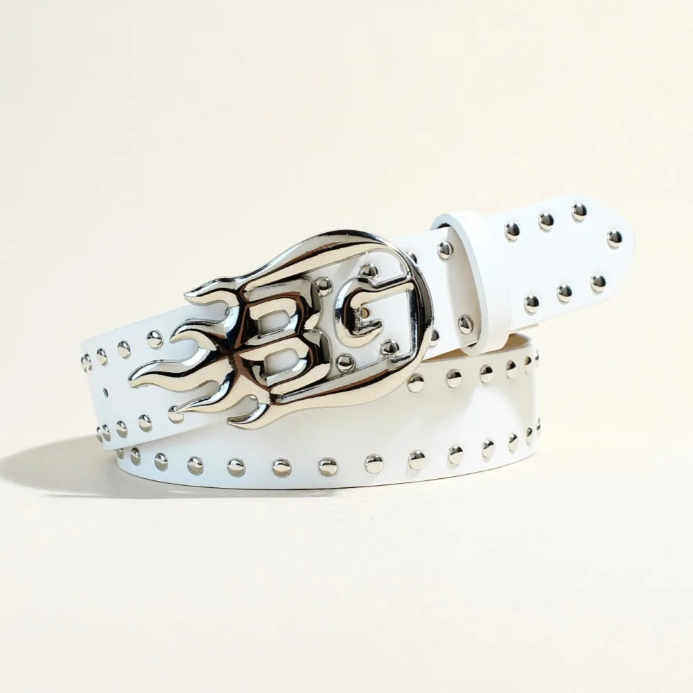Y2K Flame Belt