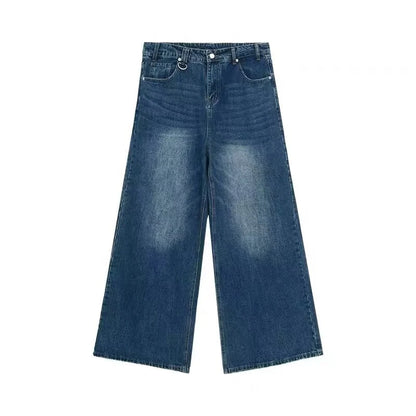 unisex baggy wide legged jeans