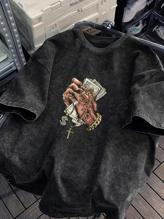 washed graphic t-shirt