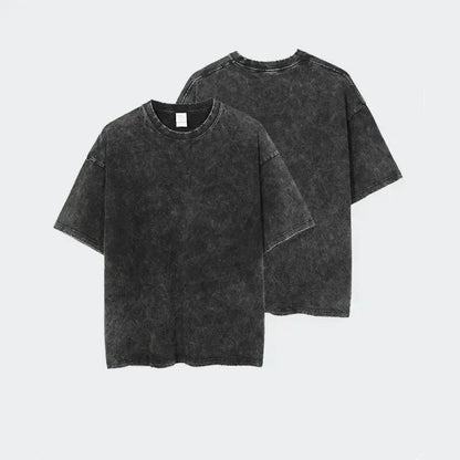 washed anime t-shirt