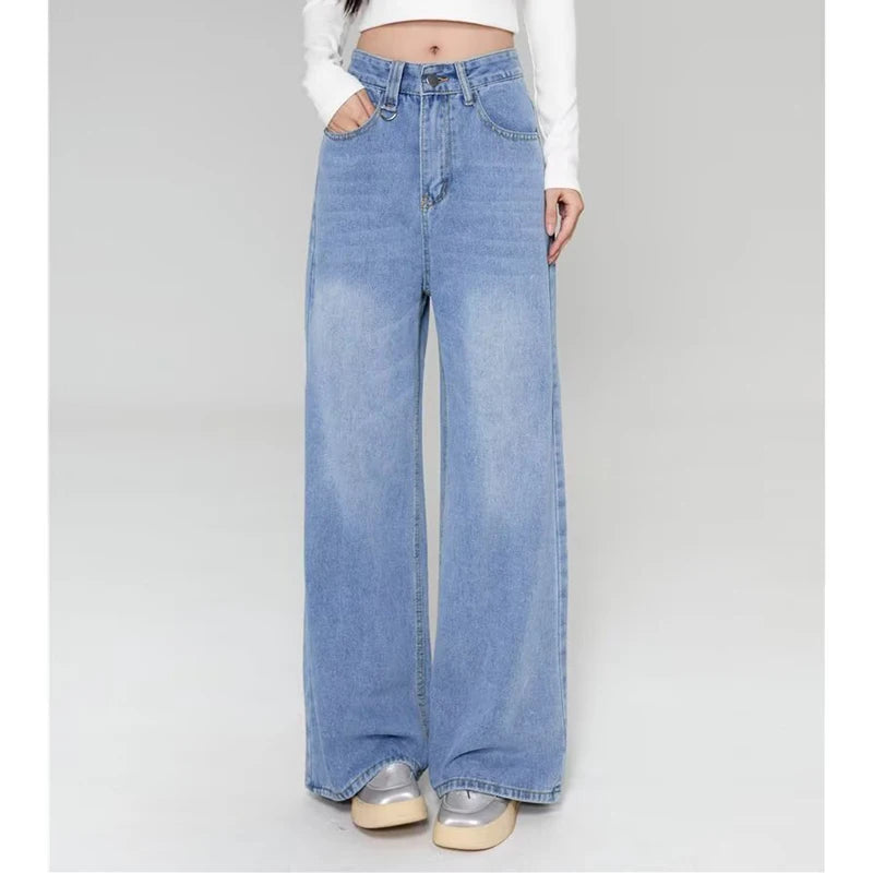 unisex baggy wide legged jeans