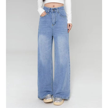 unisex baggy wide legged jeans