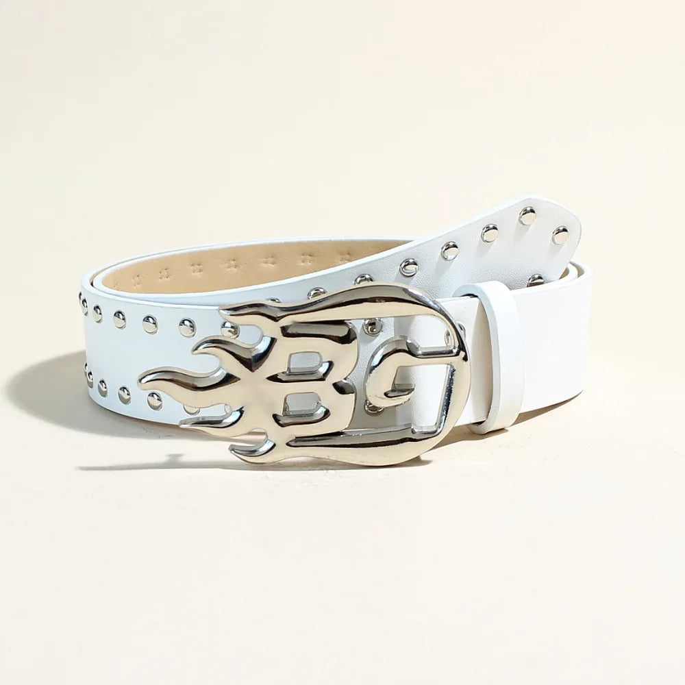 Y2K Flame Belt
