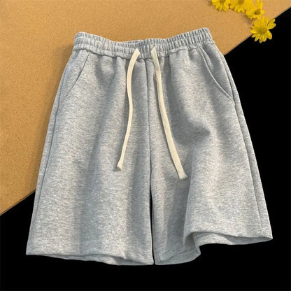 baggy breathable sweat shorts