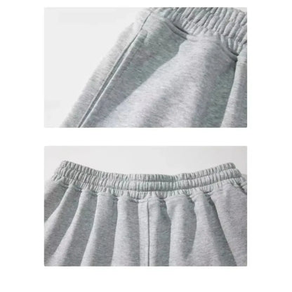 baggy breathable sweat shorts