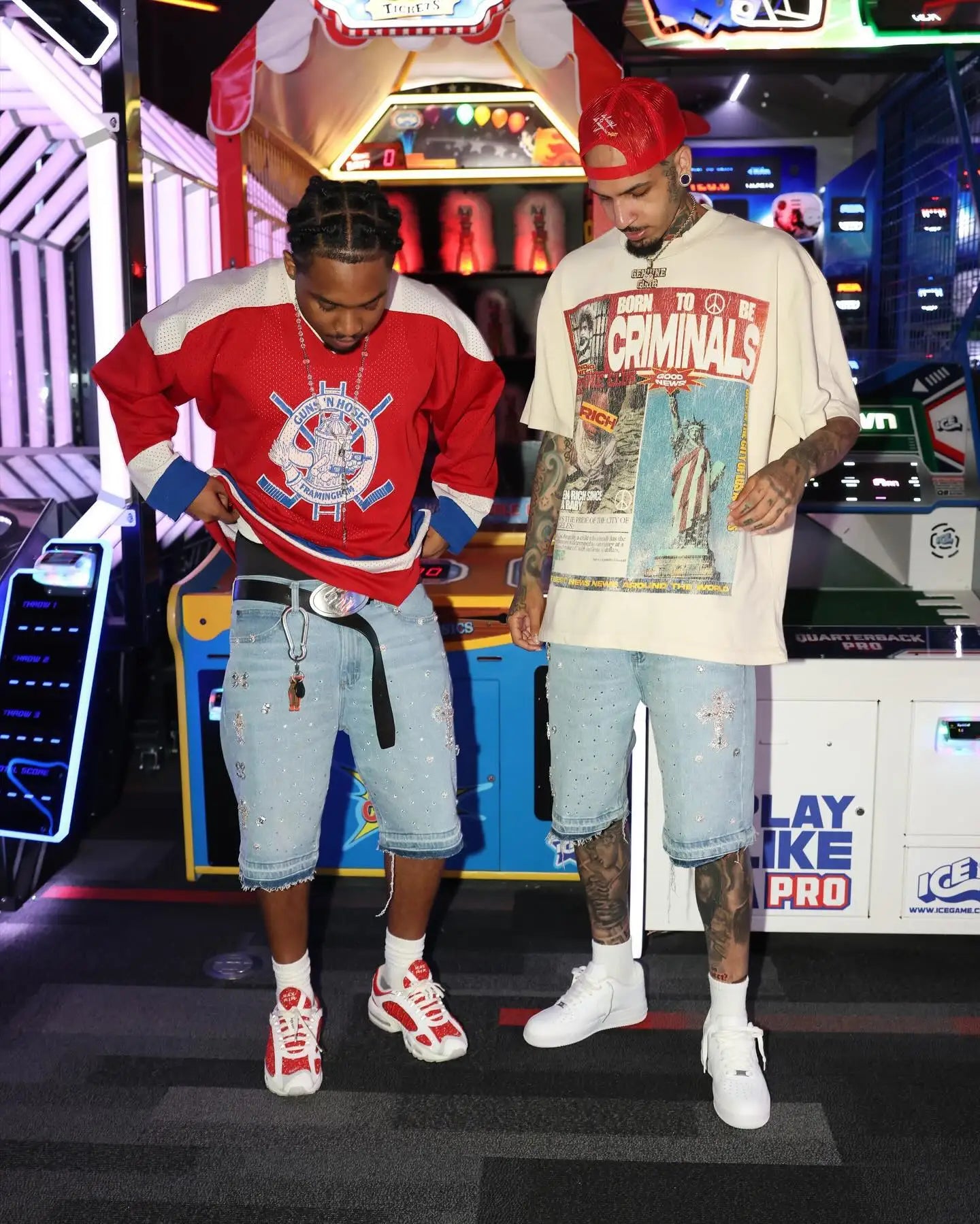 Y2K baggy jorts
