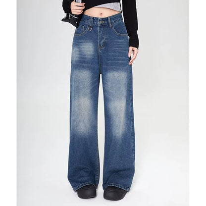unisex baggy wide legged jeans