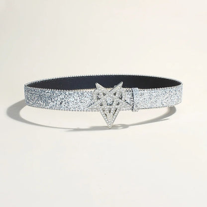Y2K Heart Star Belt