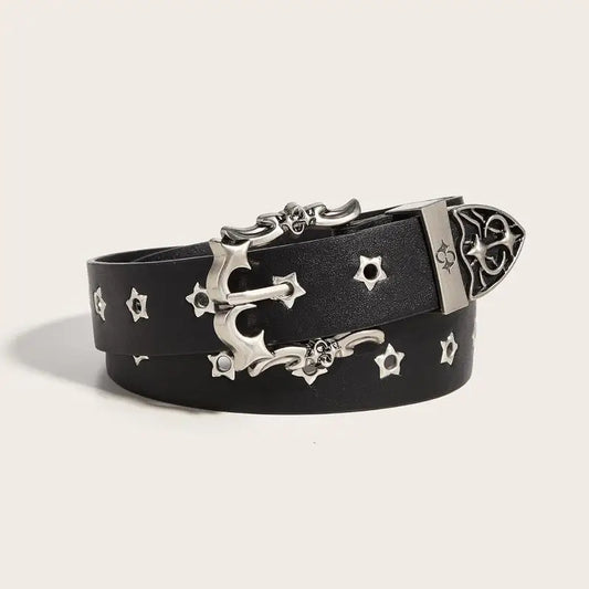 Y2K Punk Star Belt
