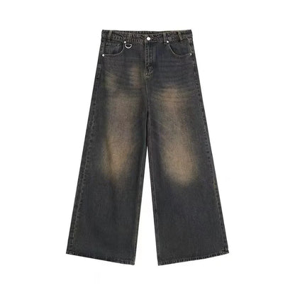 unisex baggy wide legged jeans