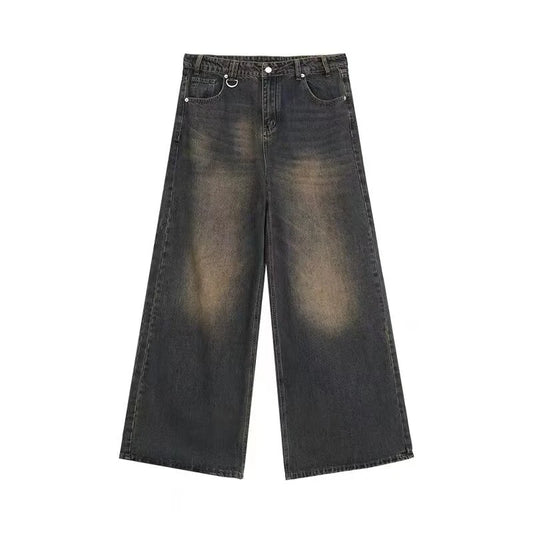 unisex baggy wide legged jeans